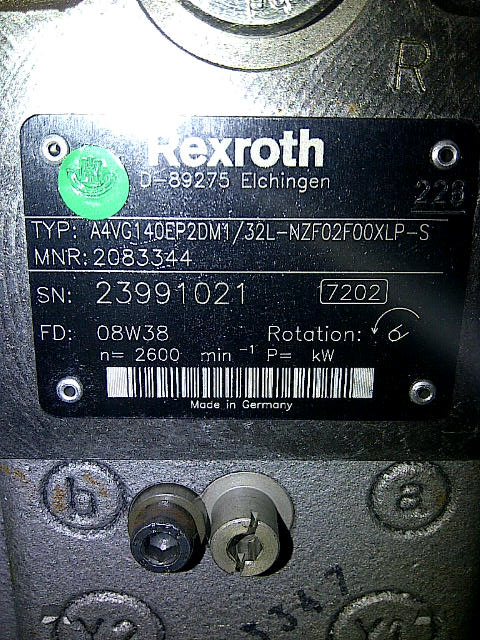 Kolben Sale with Warranty Pump Rexroth A4VG140A4VG140EP4D1/32R-NSF02F001SH-S