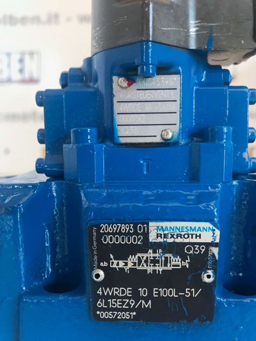 Kolben Italy Workshop Rexroth 4WRDE 10 100L-51 Servo Valve