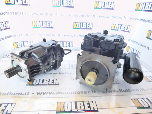 POMPA + MOTORE SAUER DANFOSS PER MIETITREBBIE NEW HOLLAND