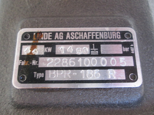Pompa Linde BPR-186 R