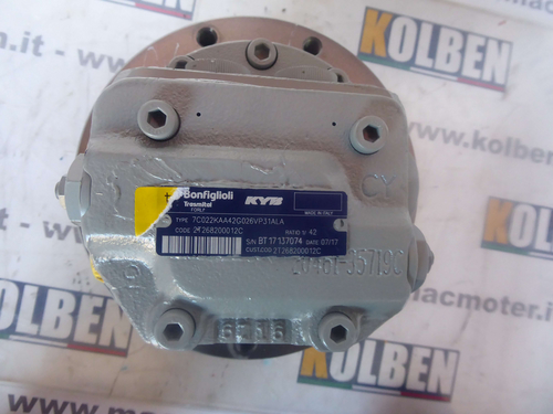[Translate to ENG:] Gearmotor Bonfiglioli Trasmital for Himer 35J