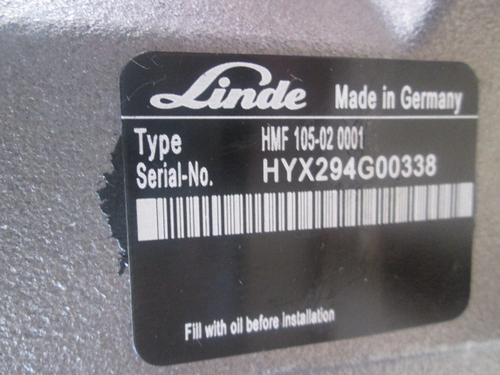 Motore Linde HMF 105-02 0001